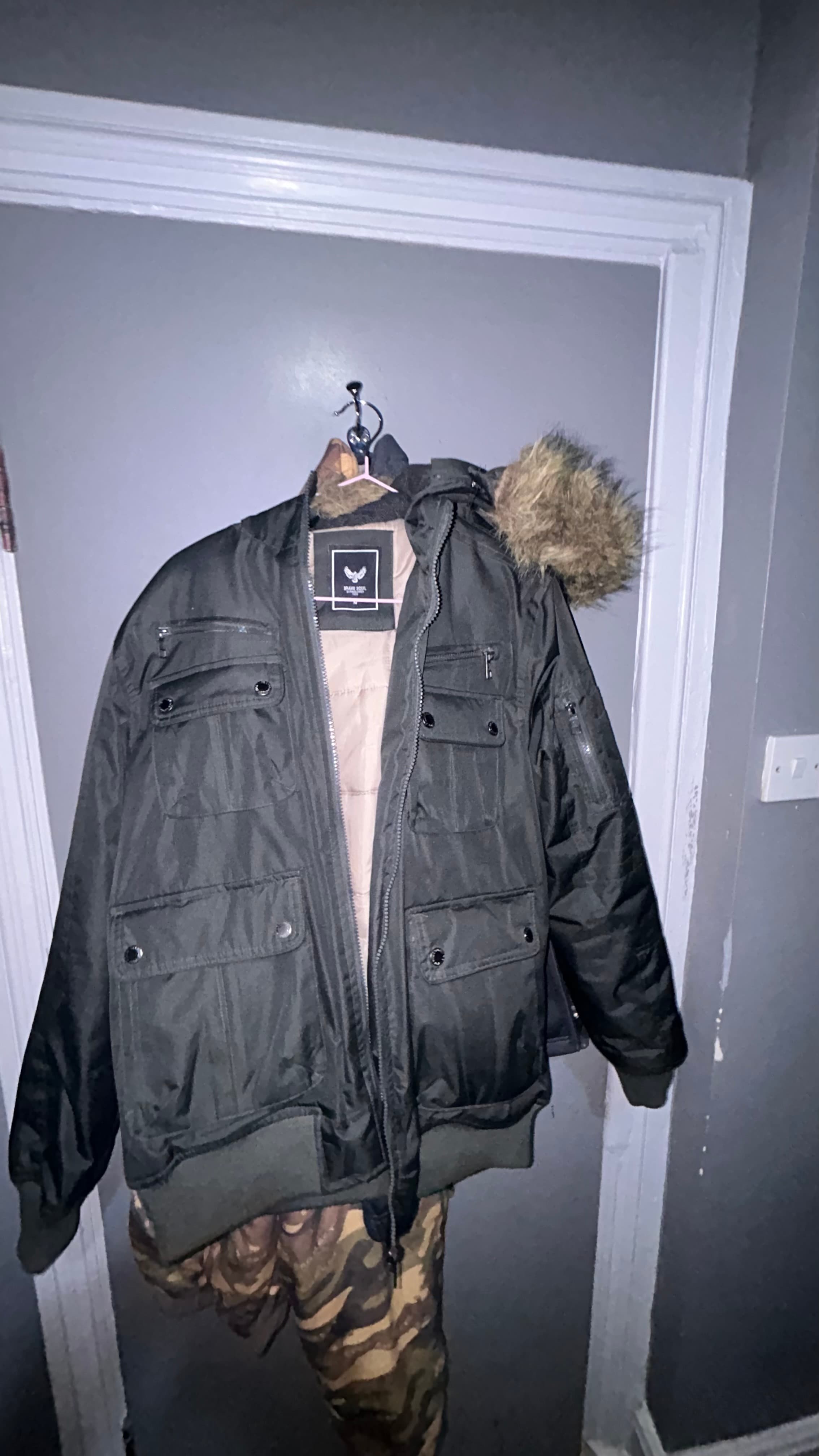 Black Puffer Parka